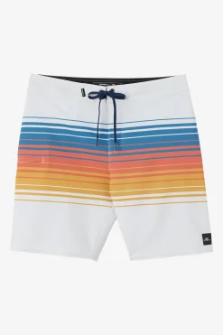 HYPERFREAK HEAT STRIPE LINE 19" BOARDSHORTS