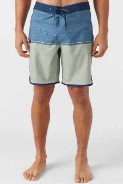 HYPERFREAK TECH TRVLR NOMAD SCALLOP 19" BOARDSHORTS
