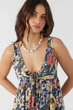 ISSY TALITHA FLORAL MIDI DRESS