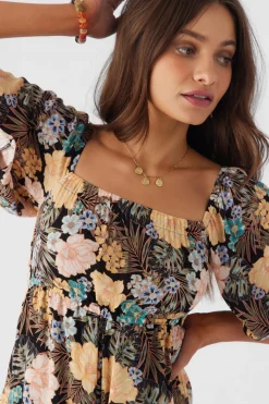 JASLYNN MACAW TROPICAL ROMPER