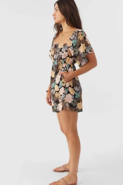 JASLYNN MACAW TROPICAL ROMPER
