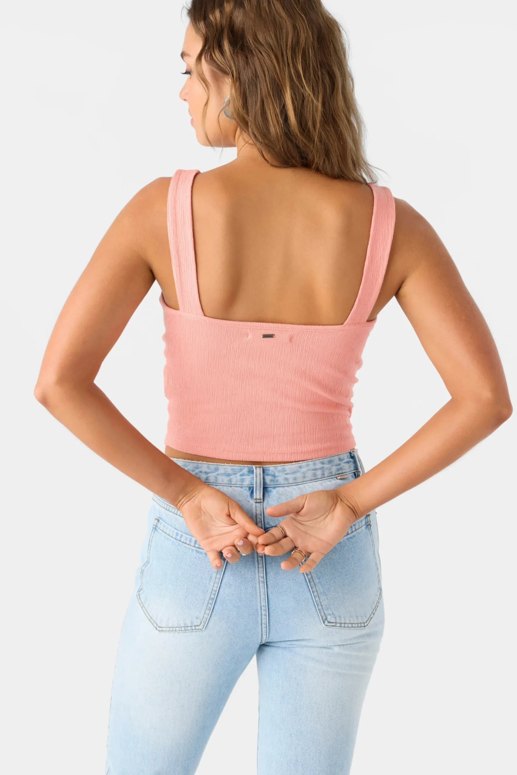 JAYDE TWIST KNIT TANK TOP