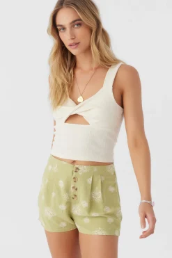JAYDE TWIST KNIT TANK TOP