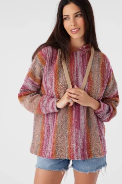 JETTIE OMBRE HOODED SWEATER