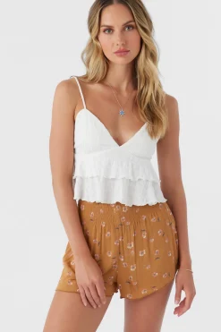 JOHNNY KIRA FLORAL BEACH SHORTS