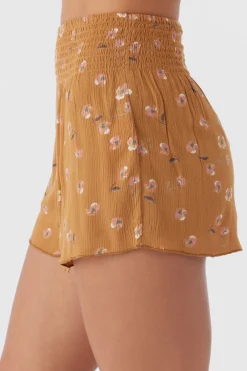 JOHNNY KIRA FLORAL BEACH SHORTS