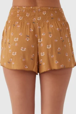 JOHNNY KIRA FLORAL BEACH SHORTS