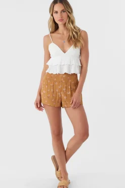 JOHNNY KIRA FLORAL BEACH SHORTS