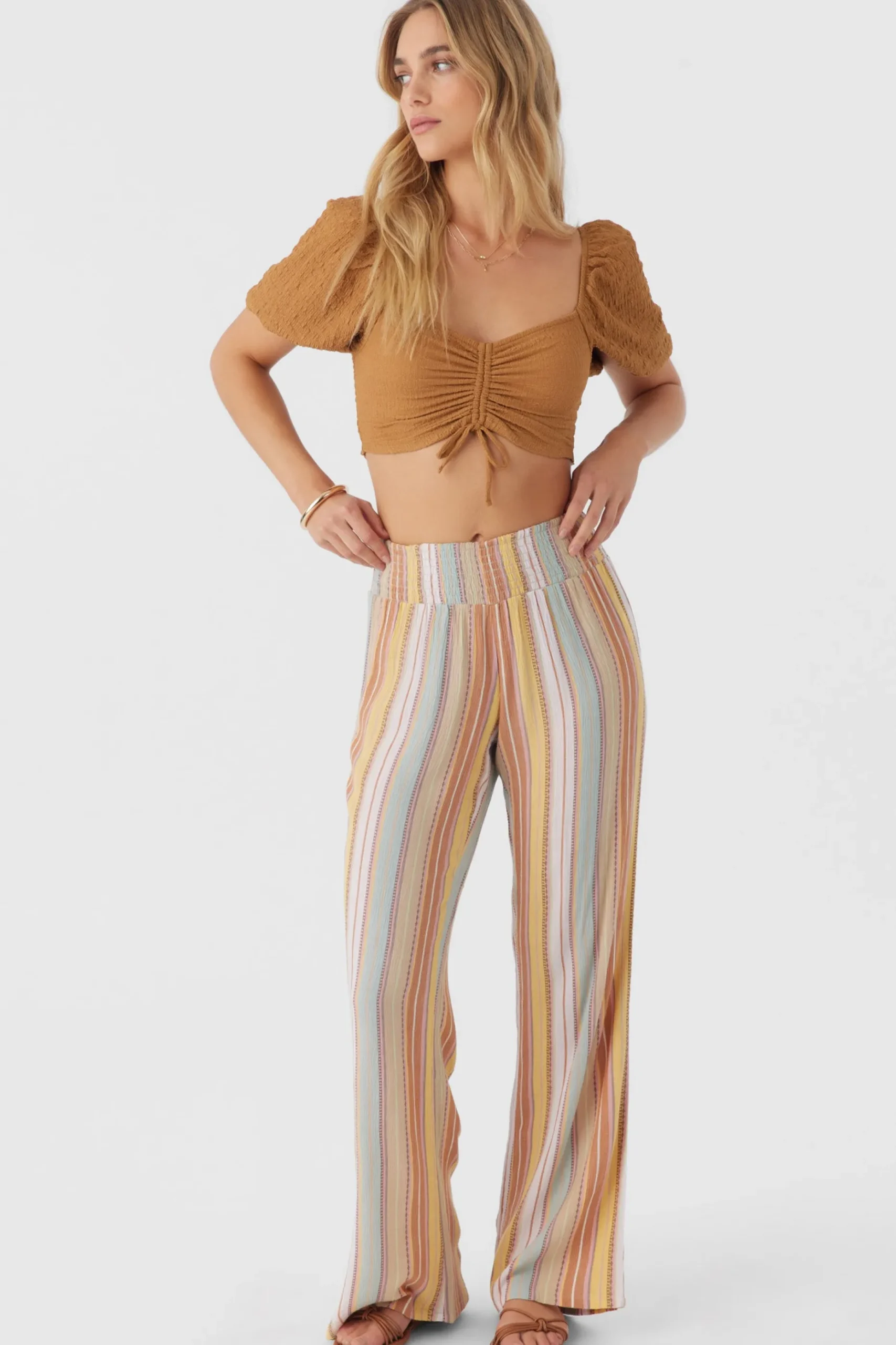 JOHNNY STRIPE BEACH PANTS