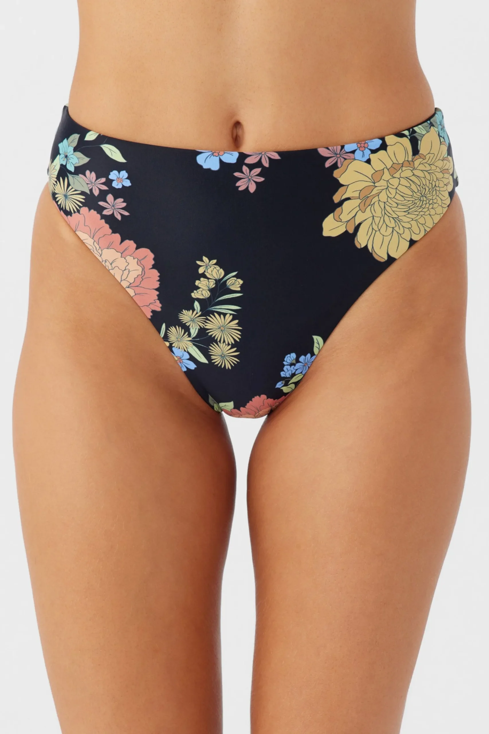 KALI FLORAL MAX HIGH WAIST FULL BOTTOMS