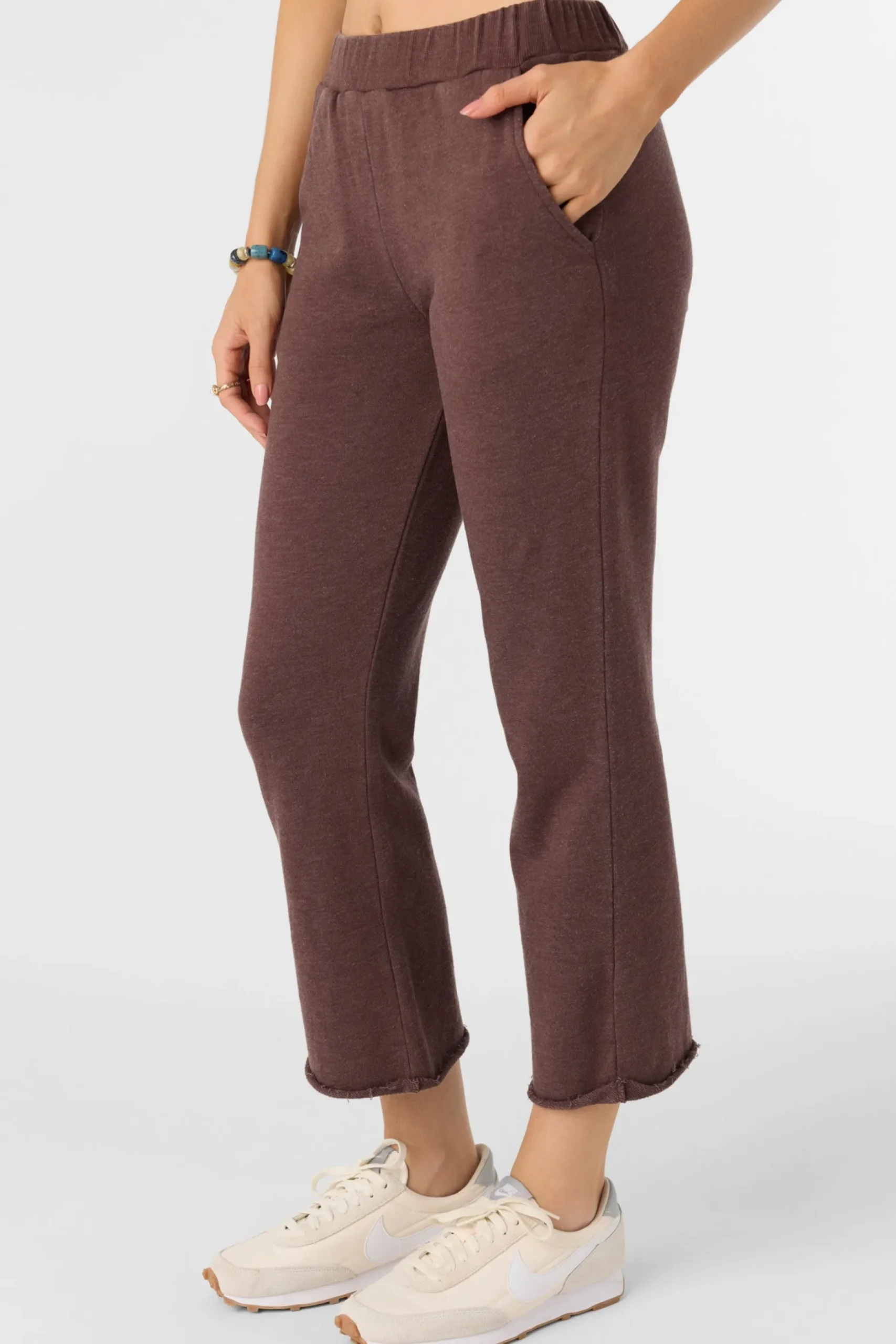 KARMA FRENCH TERRY CROPPED LOUNGE PANTS