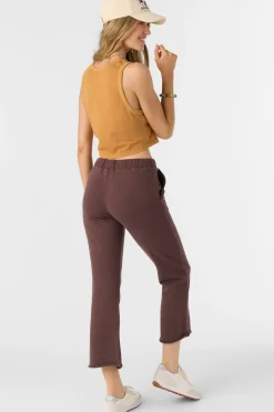 KARMA FRENCH TERRY CROPPED LOUNGE PANTS