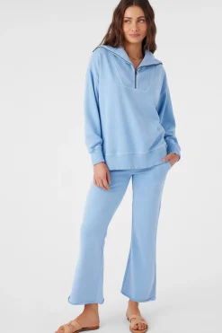 KARMA FRENCH TERRY HALF ZIP PULLOVER