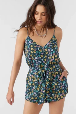 KASEN LAYLA FLORAL ROMPER
