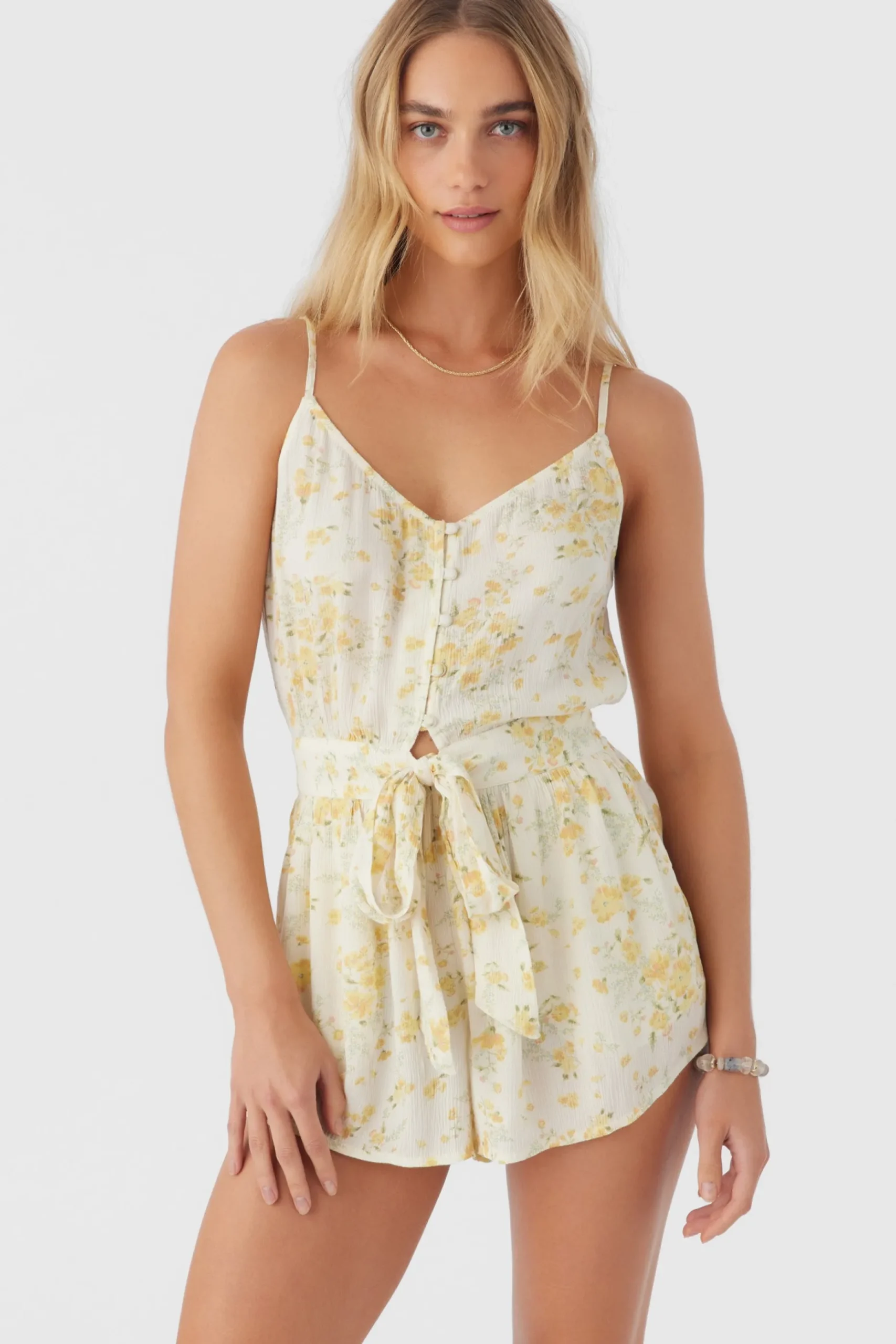 KASEN TATIANNA FLORAL ROMPER