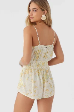 KASEN TATIANNA FLORAL ROMPER