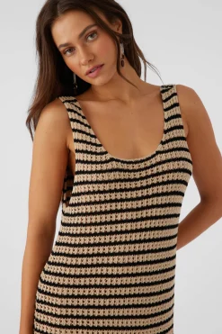KELSEY CROCHET MIDI DRESS COVER-UP