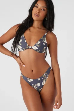 KENDRA FLORAL PISMO TALL TRI BRALETTE TOP