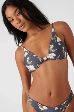 KENDRA FLORAL PISMO TALL TRI BRALETTE TOP
