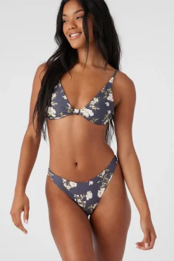 KENDRA FLORAL PISMO TALL TRI BRALETTE TOP
