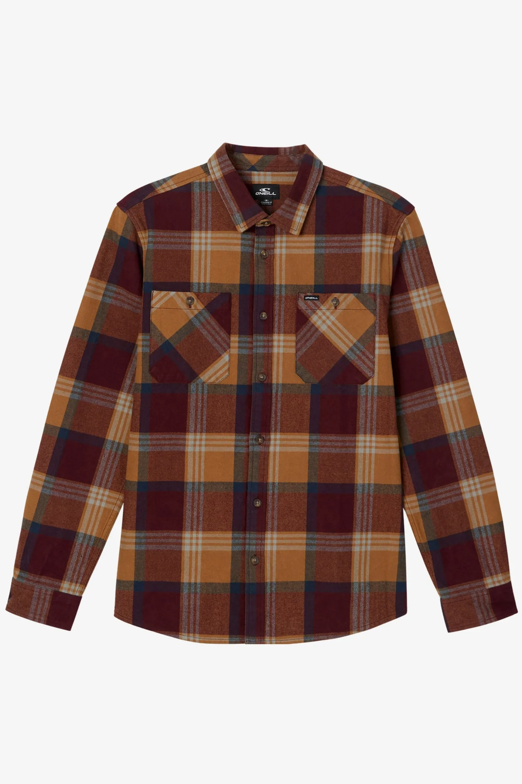LANDMARKED FLANNEL LONG SLEEVE SHIRT