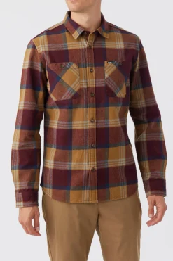 LANDMARKED FLANNEL LONG SLEEVE SHIRT