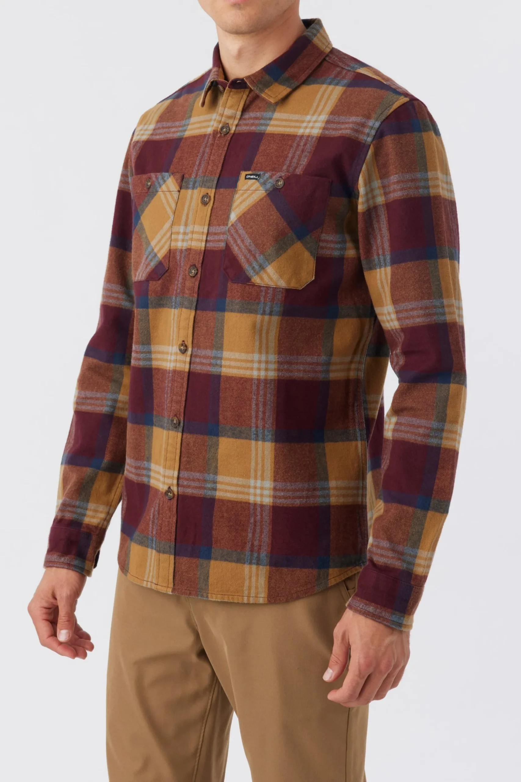 LANDMARKED FLANNEL LONG SLEEVE SHIRT