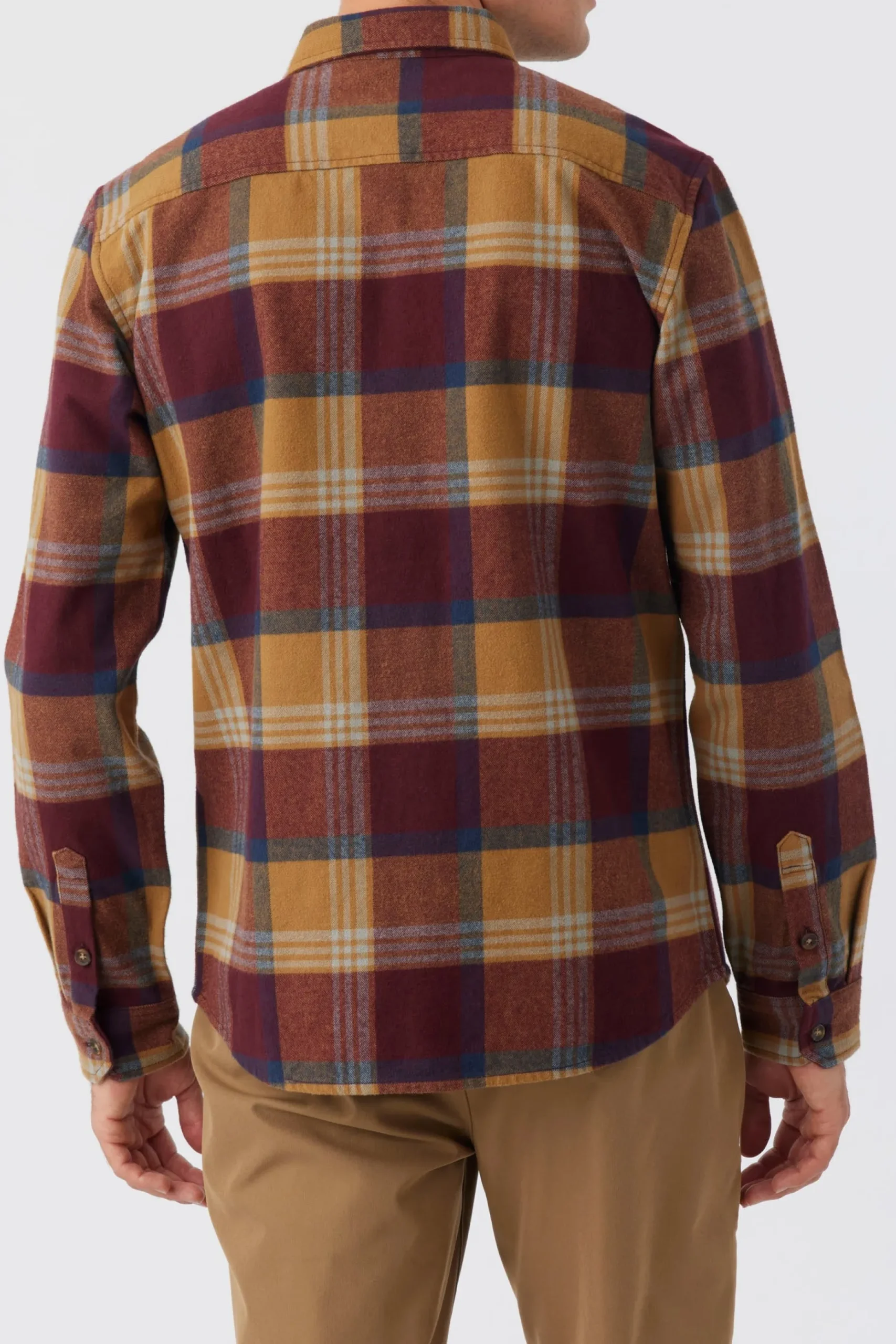 LANDMARKED FLANNEL LONG SLEEVE SHIRT
