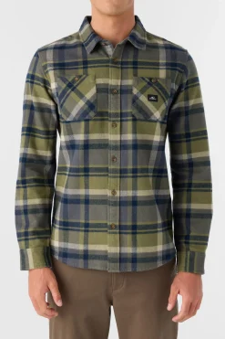 LANDMARKED FLANNEL STANDARD FIT LONG SLEEVE SHIRT