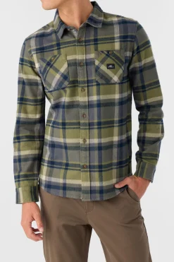 LANDMARKED FLANNEL STANDARD FIT LONG SLEEVE SHIRT