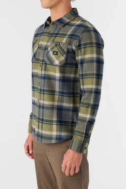 LANDMARKED FLANNEL STANDARD FIT LONG SLEEVE SHIRT
