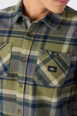 LANDMARKED FLANNEL STANDARD FIT LONG SLEEVE SHIRT