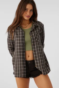 LOGAN FLANNEL RELAXED FIT SHIRT