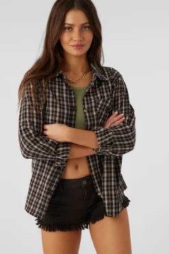 LOGAN FLANNEL RELAXED FIT SHIRT