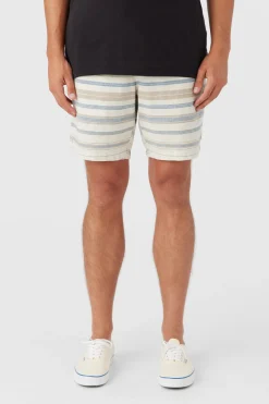 LOW KEY STRIPE 18" SHORTS