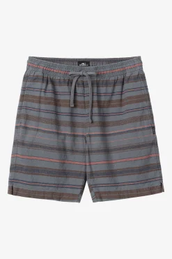 LOW KEY STRIPE 18" SHORTS