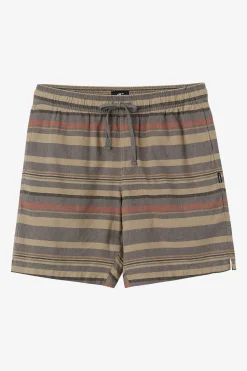 LOW KEY STRIPE 18" SHORTS