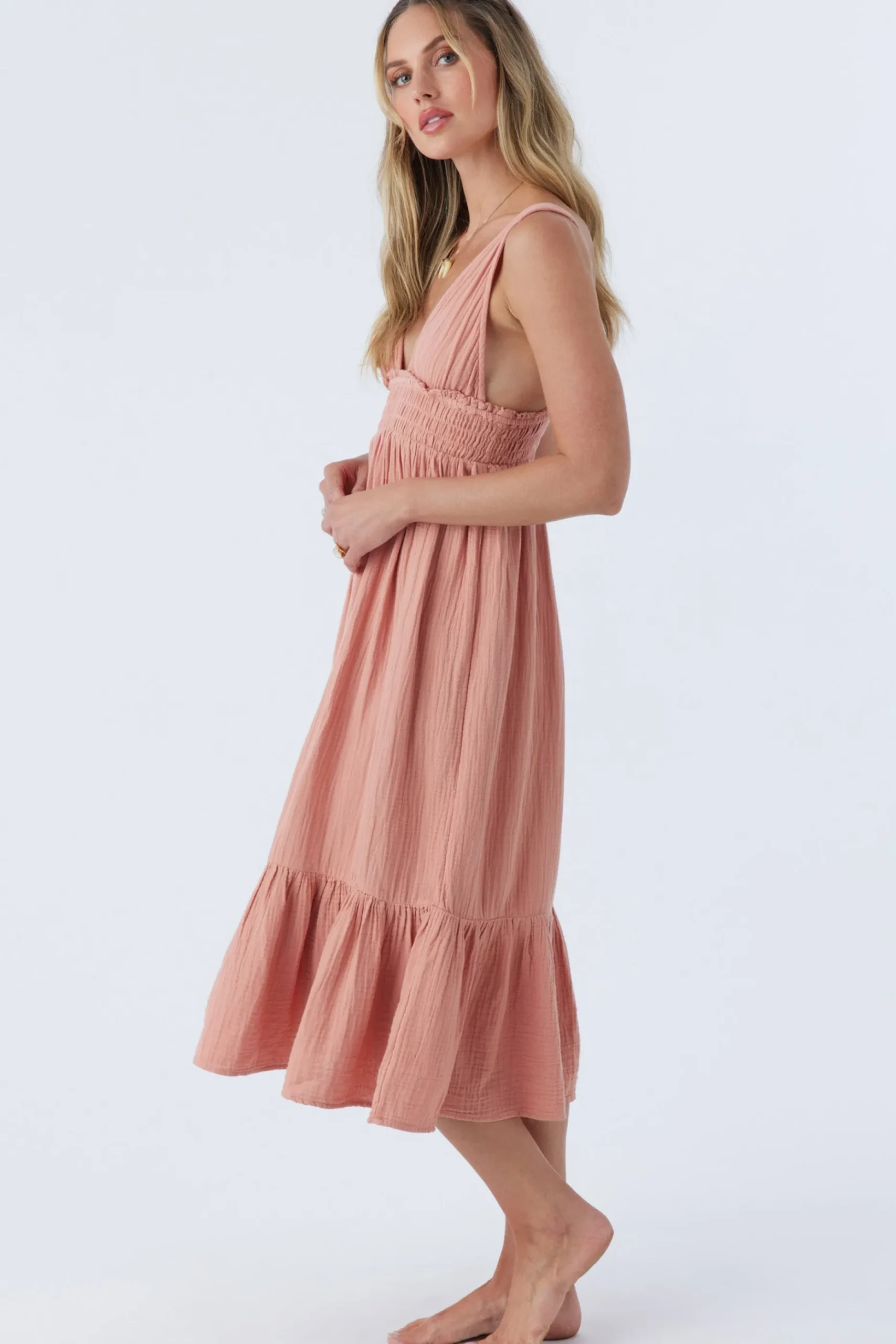 MARGEAUX DOUBLE GAUZE COVER-UP DRESS