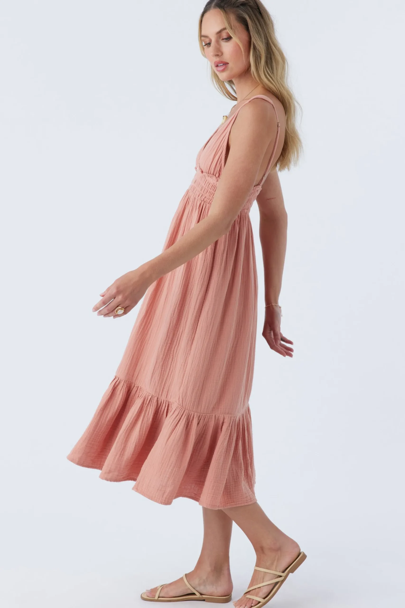 MARGEAUX DOUBLE GAUZE COVER-UP DRESS
