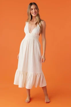 MARGEAUX DOUBLE GAUZE COVER-UP DRESS