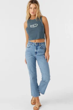 MARI DENIM JEAN PANTS