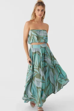 MARNIE LORETTA PRINT MIDI SKIRT