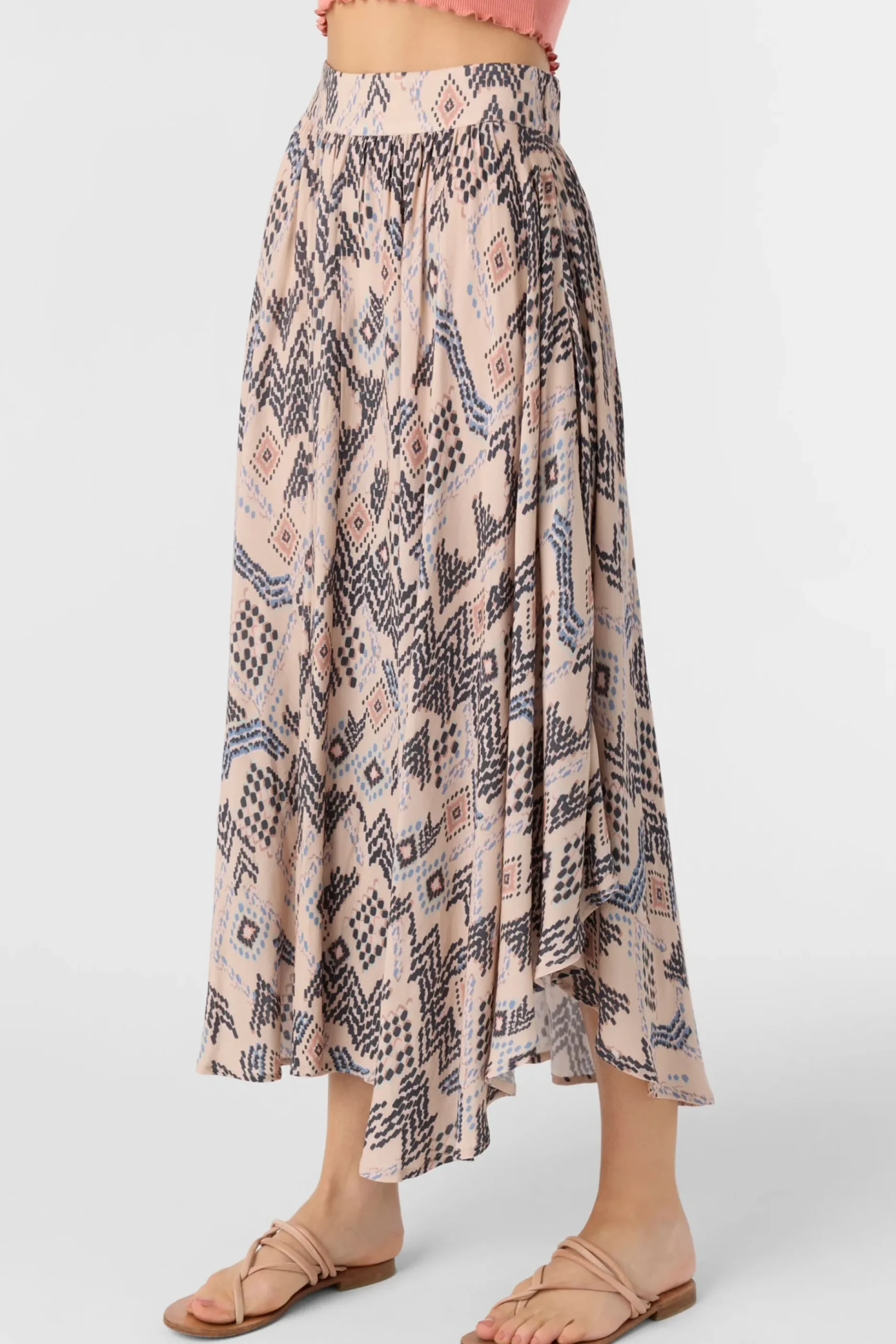 MARNIE PALMER PRINT MIDI SKIRT