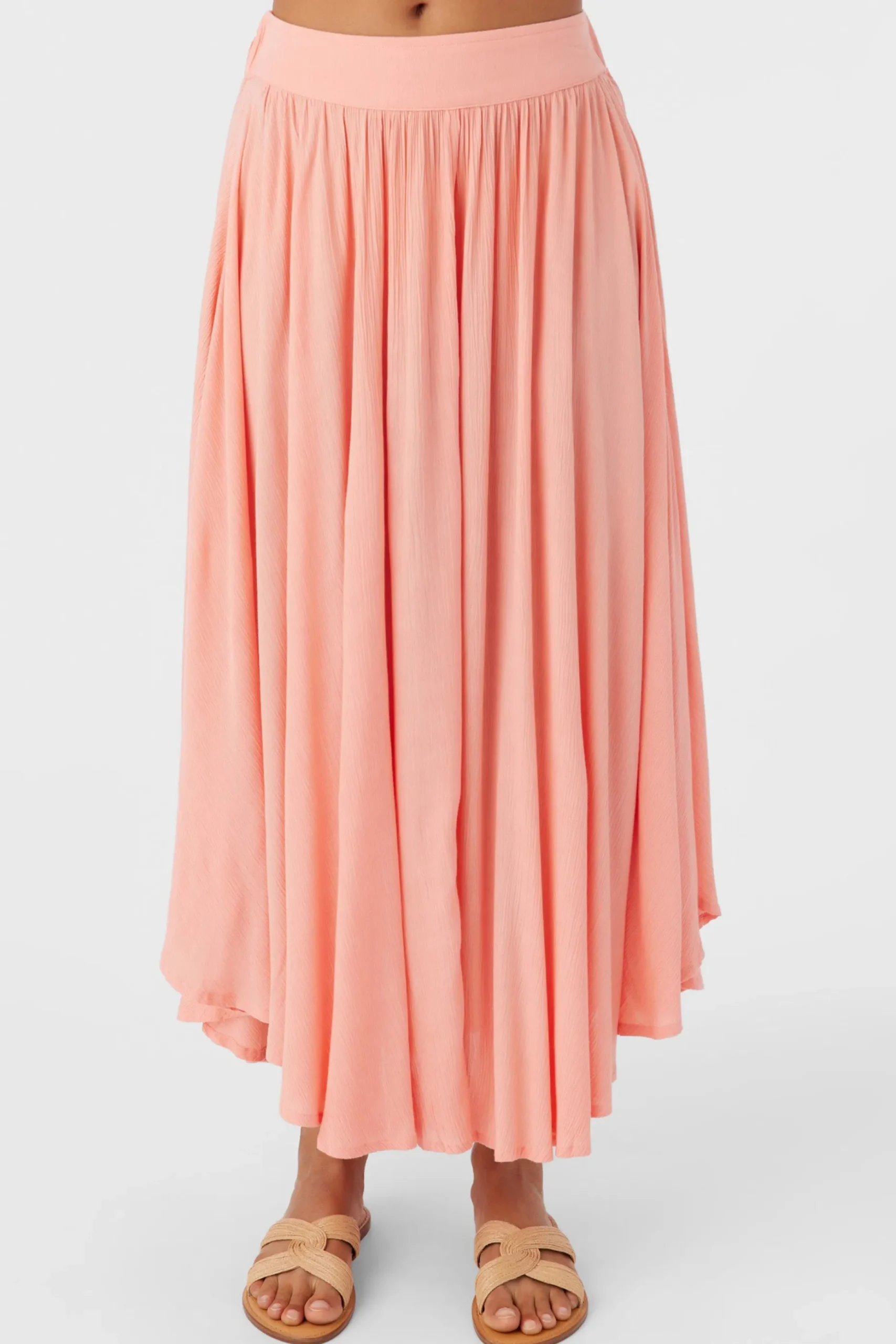MARNIE SOLID MIDI SKIRT