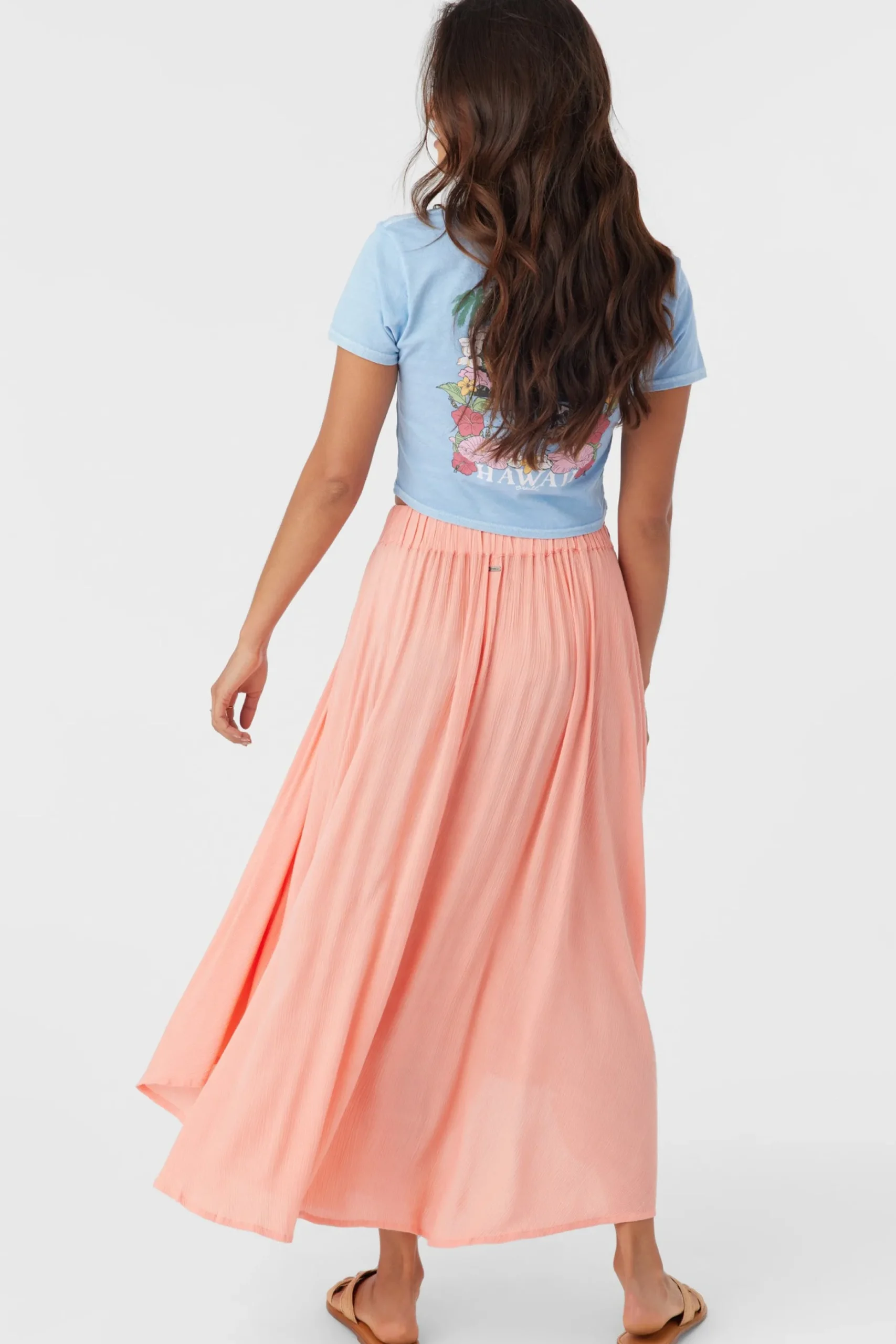 MARNIE SOLID MIDI SKIRT