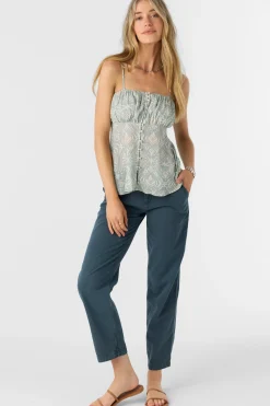 MEI MARIA TILE BUTTON FRONT TANK TOP