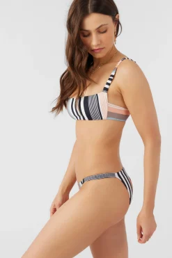 MERHABA STRIPE BUNDORAN BRALETTE TOP