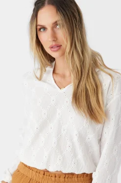 MIKAH KNIT HOODIE PULLOVER