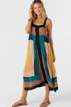 MIRANDA MIDI COVER-UP DRESS