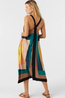 MIRANDA MIDI COVER-UP DRESS
